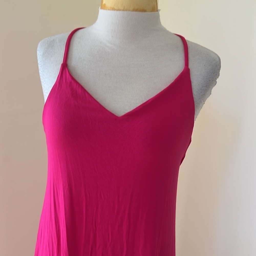 New! Tabitha webb pink medium high low dress. - Picture 3 of 11